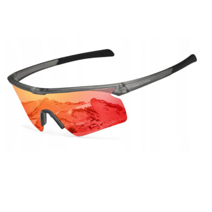 KINGSEVEN APEX 2 Polarized Mountain Cycling Glasses for men ( Red Lense )