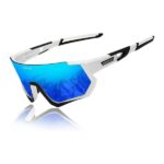 KINGSEVEN Apex Polarized Mountain Cycling Glasses for men ( Blue )