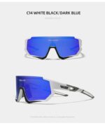 KINGSEVEN Apex Polarized Mountain Cycling Glasses for men ( Blue ) - Image 5
