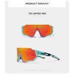 KINGSEVEN APEX Polarized Mountain Cycling Glasses for men ( Orange Lense ) - Image 6