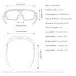 KINGSEVEN APEX Polarized Mountain Cycling Glasses for men ( Orange Lense ) - Image 3