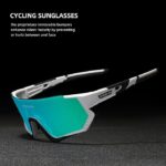 KINGSEVEN Apex Polarized Mountain Cycling Glasses for men ( Green ) - Image 2