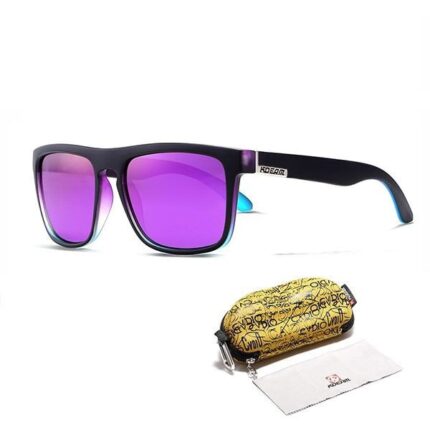 KDEAM Cyclone - Polarised Lifestyle Sunglasses for Men - Purple