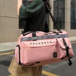 Sunstorm Packsack Large Capacity Backpack for Travel & Sports (Pink) - Image 4